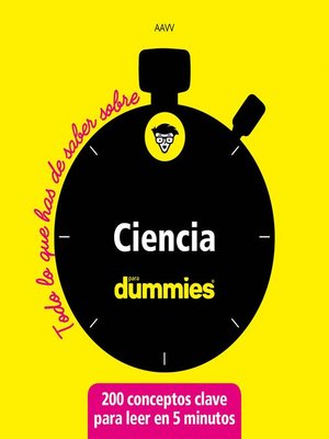 cover image of Ciencia para dummies
